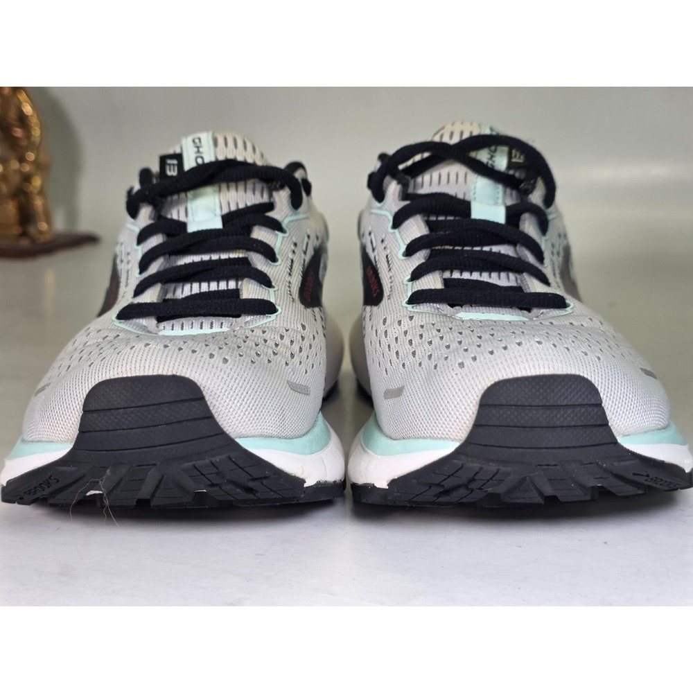 Brooks Ghost 13 Women's Sneakers  Size 7.5 Gray Blue Running Shoes 1203381B073 - Picture 7 of 15